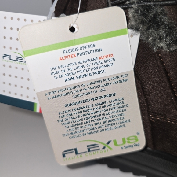 Flexus Istra brown 8 1/2 NWT - Picture 8 of 9